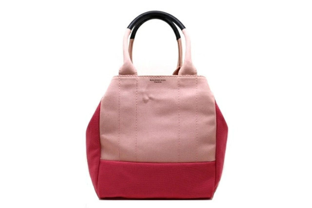 Balenciaga Bag Tote Canvas Pink